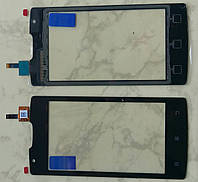 Сенсорный экран для смартфона Lenovo A1000, тачскрин черный