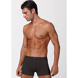 Чоловічі однотонні труси боксери чорні Enrico Coveri EB1002