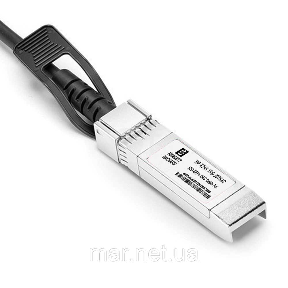 Кабель мережевий HP X240 10G SFP+ 7m Copper Twinax Cable, фото 1