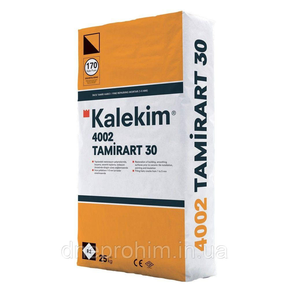 Штукатурка цементна Kalekim Tamirart 30 4002 (25 кг)