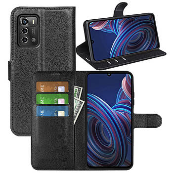 Чохол-книжка Litchie Wallet для ZTE Blade A72 4G Black