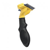 Щітка для грумінгу великих собак Furminator deShedding tool Large Фурминатор Fubnimroat 10 см, фото 4