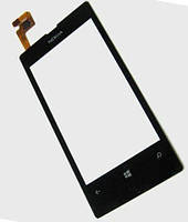 Nokia Lumia 521 сенсорный экран, тачскрин черный