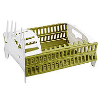 Сушка органайзер для посуды collapsible compact dish rack