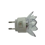 Нічник Троянда, різнокольоровий, фото 4