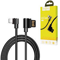 USB кабель Hoco U37 Long Roam lightning 3m черный