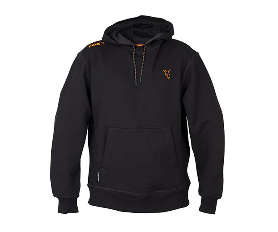 Толстовка Fox Collection Orange and Black Hoodie(2XL)