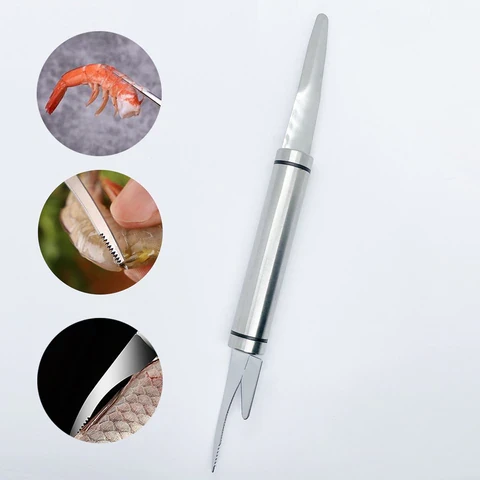 Рибочищення, ніж для чищення креветок f-500, фото 1