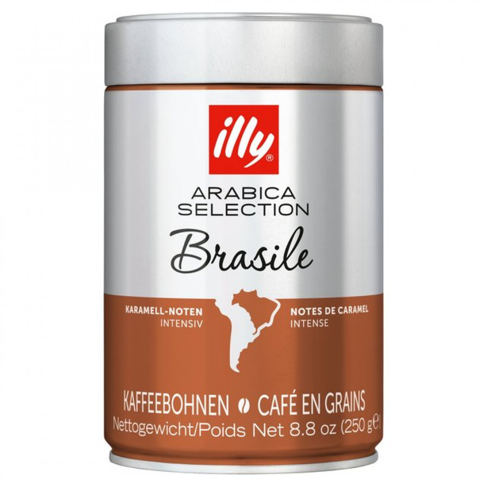Кава в зернах ILLY Brasile 250 г ж/б