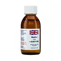 Фруктовая кислота для педикюра Bio Gel+Aloe Vera биогель для педикюра с алоэ вера 120 мл