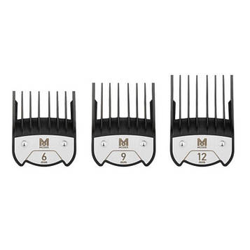 Набір насадок для машинок Moser Magnetic Premium, 6, 9 і 12 мм (1801-7020)