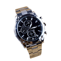 Чоловічий наручний годинник (TT062SK2) універсальний Срібляний