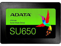 Накопичувач SSD ADATA Ultimate SU650 120GB 2.5" SATA III 3D NAND TLC