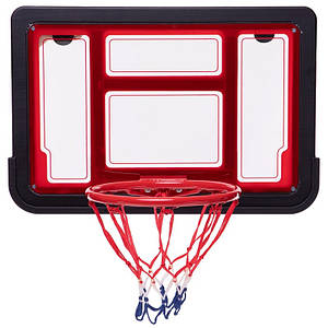 Мініщит баскетбольний із кільцем і сіткою SP-Sport 600х400 мм