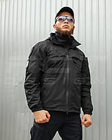 Куртка Ветровка Патрол Непромокаемая для Полиции с Липучками на сетке