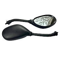 Дзеркало овал для скутера Honda Dio 50 з пильовиком розмір М8