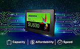 Накопичувач SSD ADATA Ultimate SU650 480GB 2.5" SATA III 3D NAND TLC, фото 6