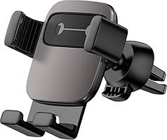 Автотримач для телефона Baseus Cube Gravity Vehicle-mounted Holder Black