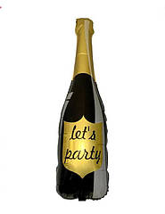 Пляшка шампанського "Let's party" 100х40 см (54)