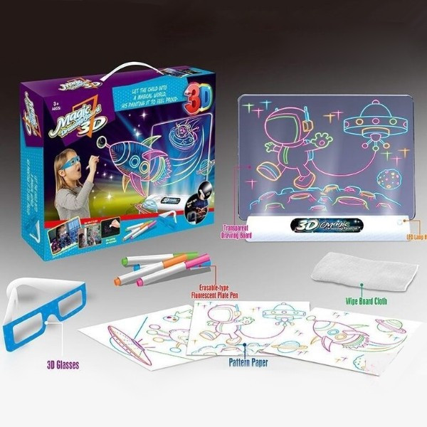 Проекційна 3D-дошка Fun Game YM 382, фото 1