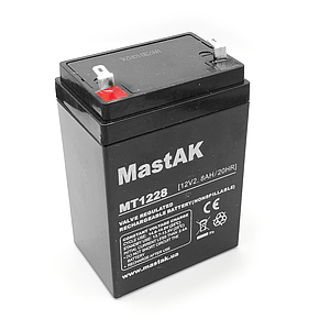 Аккумулятор 12v 2.8Ah MastAK MT1228