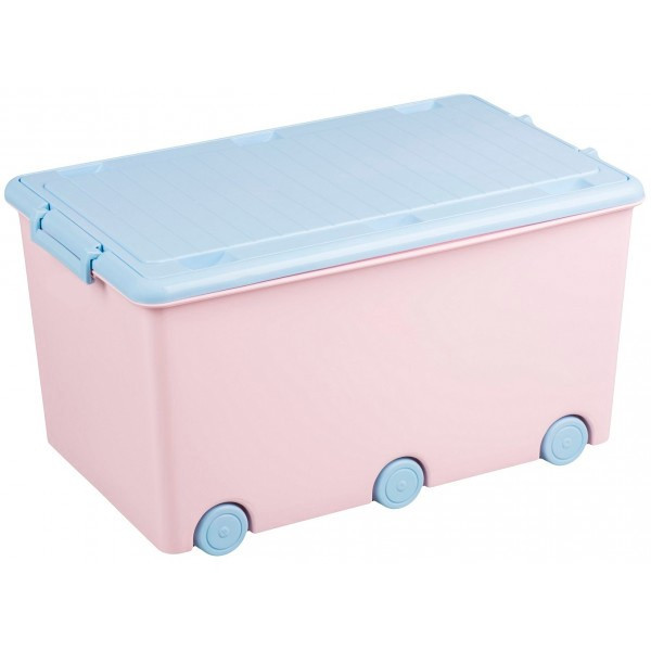 Ящик для іграшок Tega Rabbits KR-010 (pink-blue), фото 1