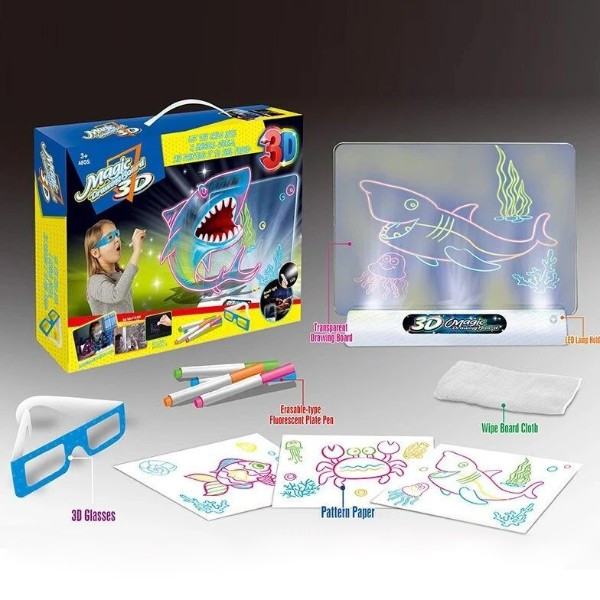 Проекційна 3D-дошка Fun Game YM 381, фото 1