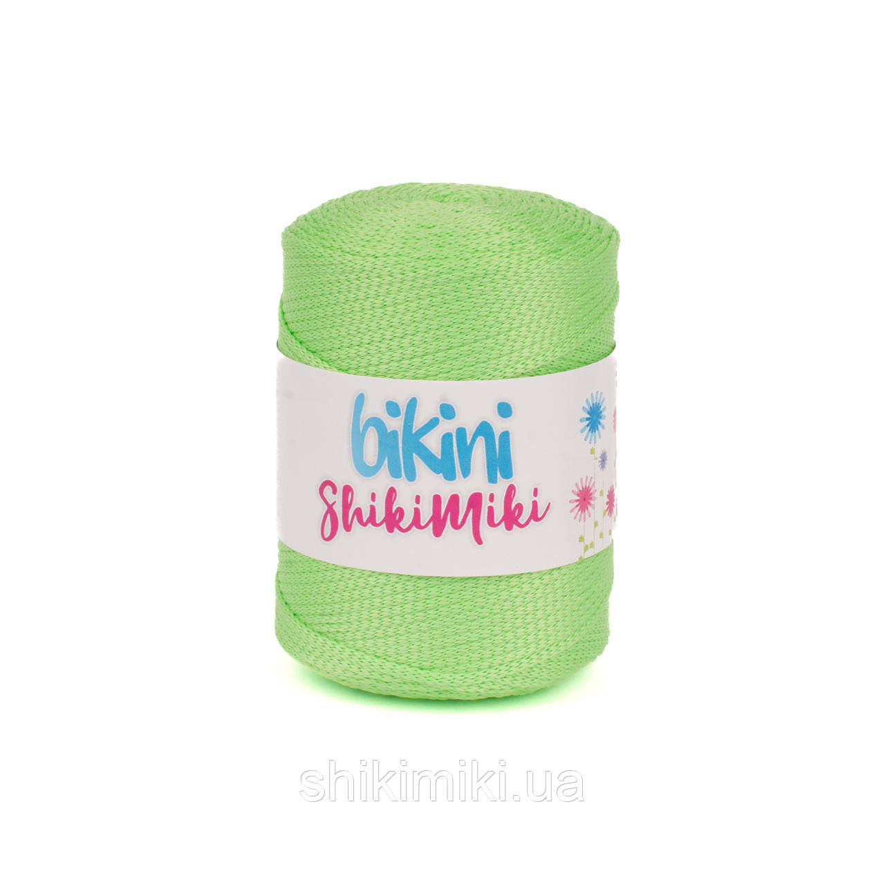 Поліефірний шнур Shikimiki Bikini 2 mm, колір Салатовий