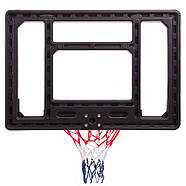 Щит баскетбольний із кільцем і сіткою SP-Sport 800х580 мм, фото 4