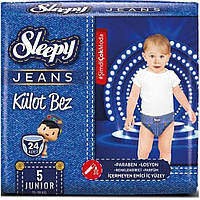 Детский подгузник Sleepy Jeans Jumbo Junior 5 (11-18kg 24шт)