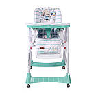 Стільчик для годування Lorelli GUSTO (aquamarine sailor), фото 3
