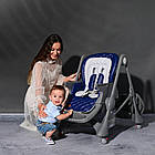 Стільчик для годування Lorelli APPETITO (dark blue), фото 10