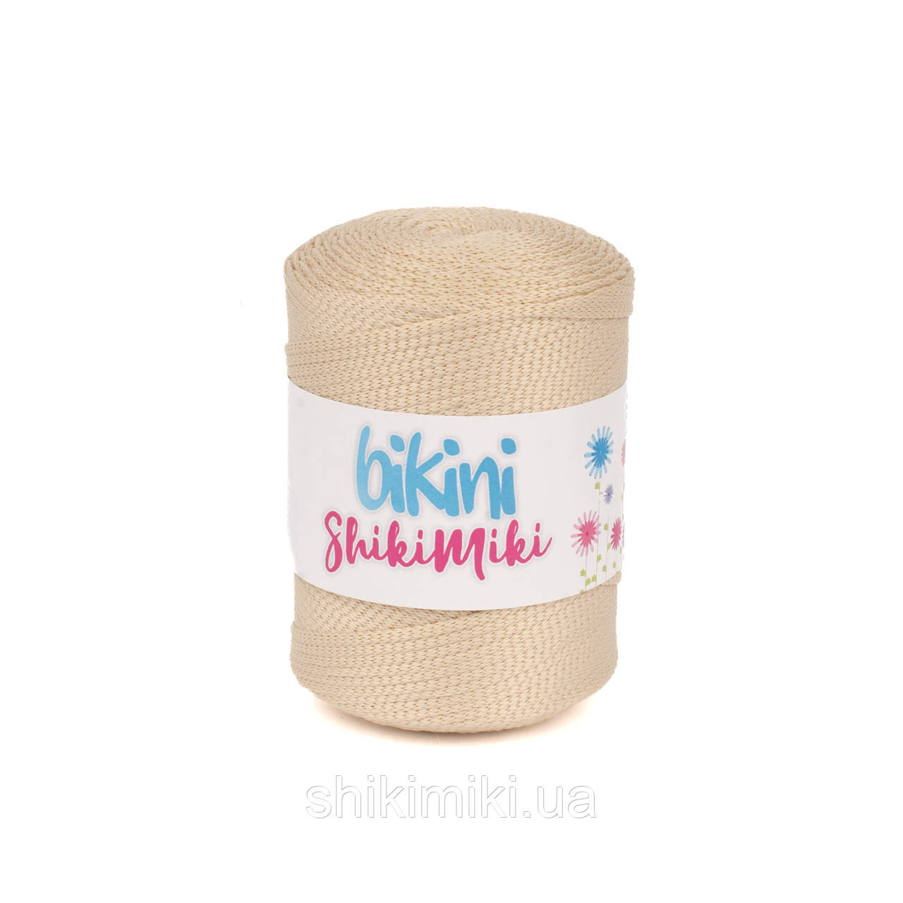 Поліефірний шнур Shikimiki Bikini 2 mm, колір Слонова кістка