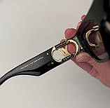 Жіночі сонцезахисні окуляри LV1661 black Lux, фото 4