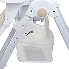Стільчик для годування Bambi M 3233 (leaf beige), фото 7