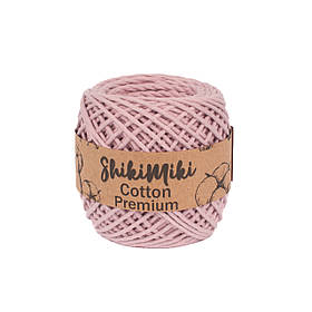 Еко шнур Shikimiki Cotton Premium 2 мм, колір Пильна троянда