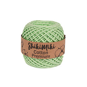 Еко шнур Shikimiki Cotton Premium 2 мм, колір Фісташковий