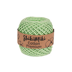 Еко шнур Shikimiki Cotton Premium 2 мм, колір Фісташковий