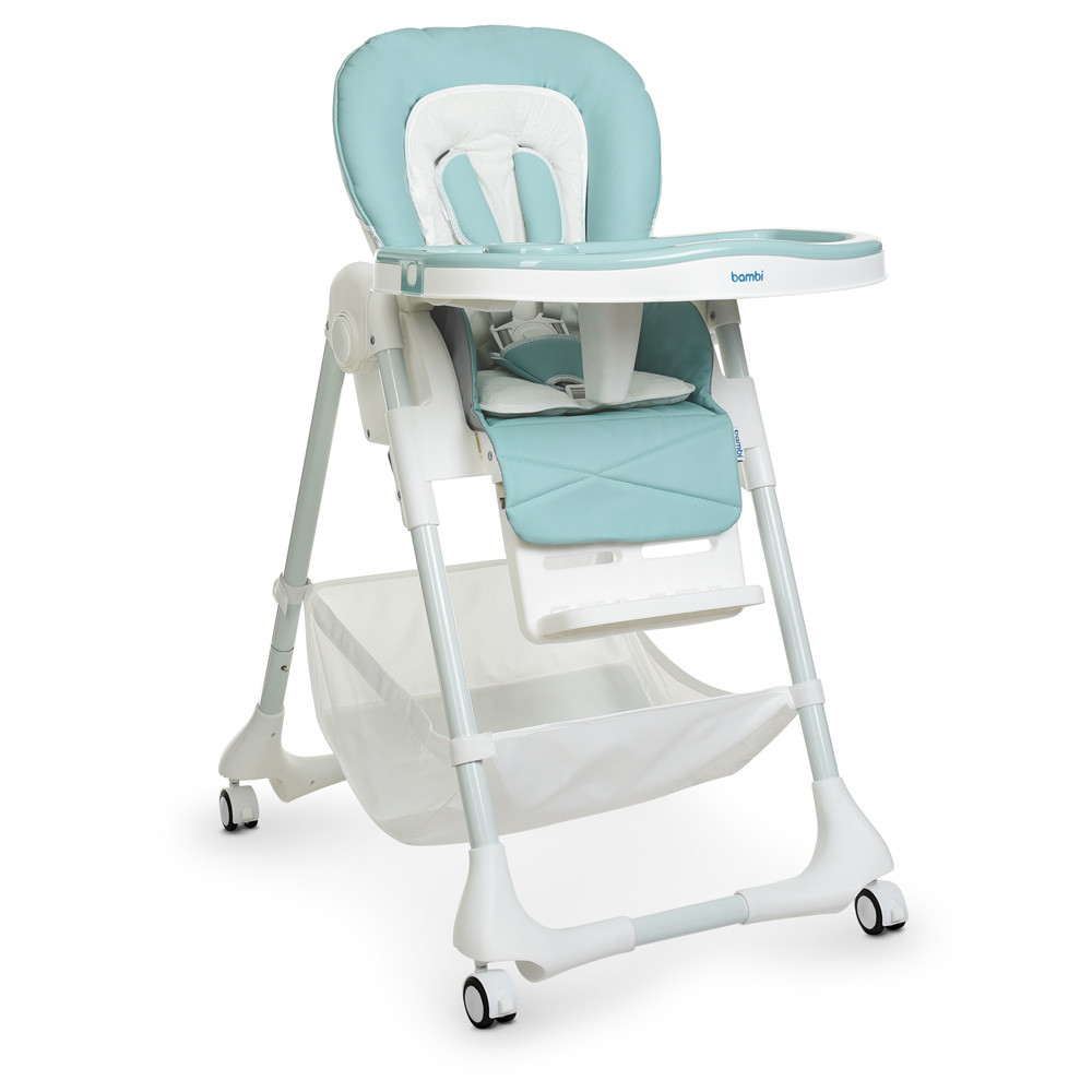 Стільчик для годування Bambi M 3822 (tiffany blue)