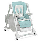 Стільчик для годування Bambi M 3822 (tiffany blue), фото 3