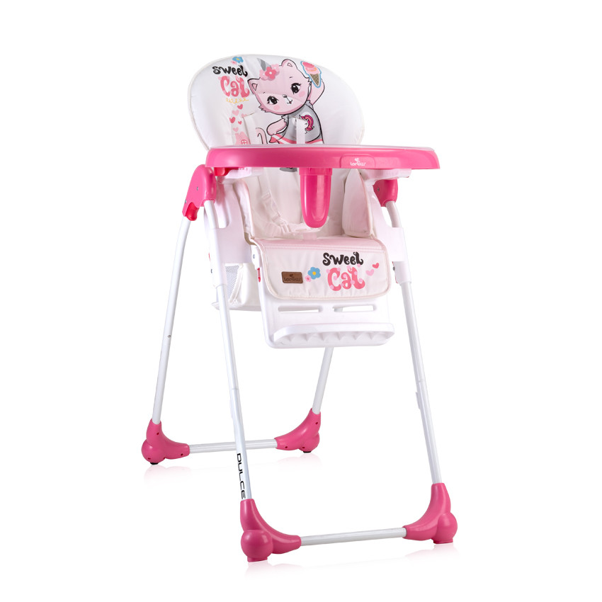 Стільчик для годування Lorelli DULCE (pink cat)