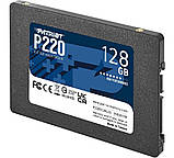 Накопичувач SSD Patriot P220 128GB 2.5" 7mm SATAIII, фото 4