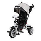 Велосипед 3х кол. Lorelli SPEEDY AIR (grey/black), фото 3