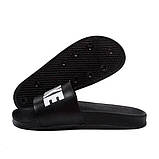 Чоловічі шльопанці Nike, літні чоловічі шльопанці чорного кольору, чоловічі легкі сланці шльопанці з логотипом, фото 8