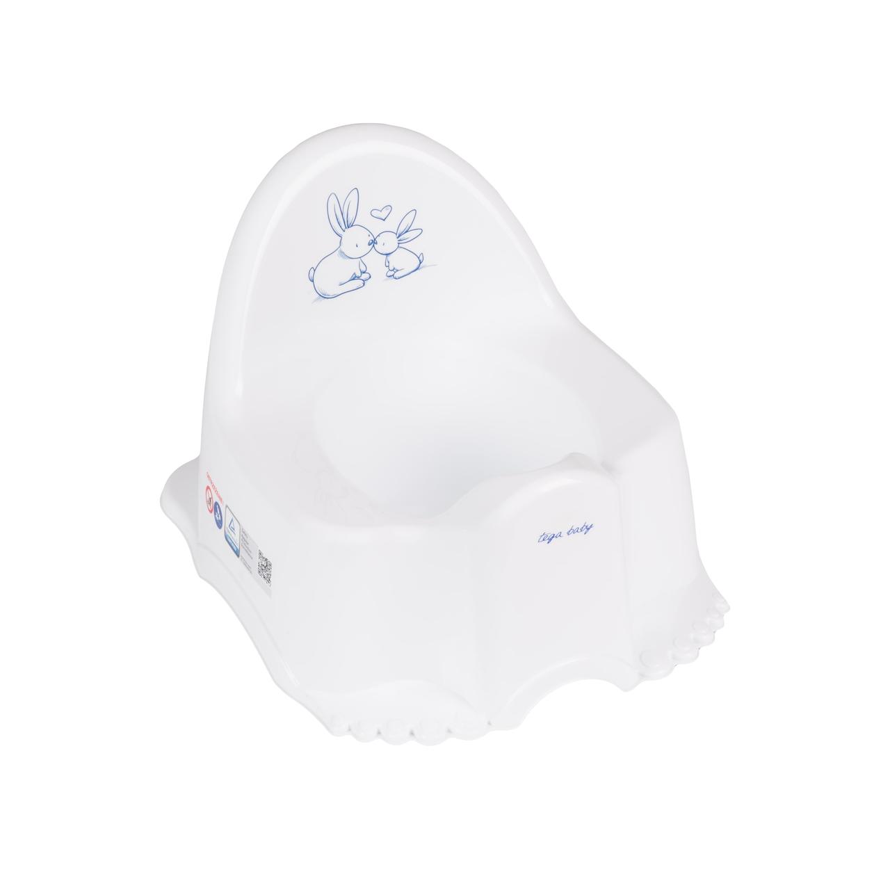 Горщик Tega Rabbits ECO KR-007 white