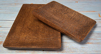 Набір із дерева під старовину для подавання страв I дошки для подавання м'яса та сиру I Набір ручної роботи, фото 1