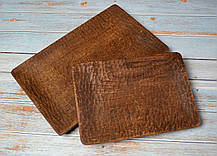 Набір із дерева під старовину для подавання страв I дошки для подавання м'яса та сиру I Набір ручної роботи, фото 2
