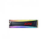 Накопичувач SSD M.2 ADATA SPECTRIX S40G RGB 1TB 2280 PCIe 3.0x4 NVMe 3D NAND Read/Write: 3500/3000 MB/sec, фото 3