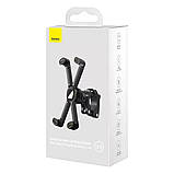 Велотримач для телефона Baseus Quick to take cycling Holder (Applicable for bicycle and Motorcycle）Black, фото 8