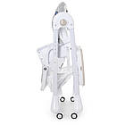 Стільчик для годування Bambi M 3233 (teddy grey), фото 4